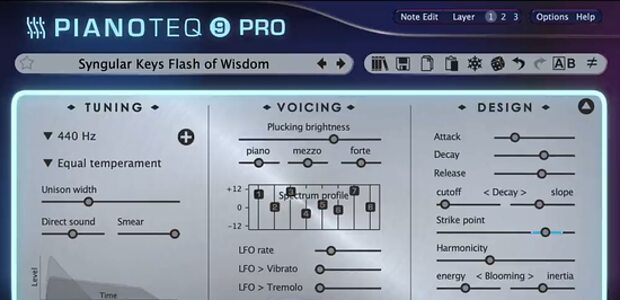 Modartt Syngular Pianoteq instrument pack synth key sounds