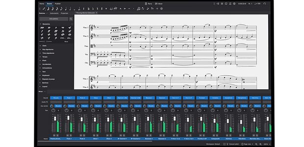 Muse Group MuseScore 4.6 score notation software AI vocals built-in