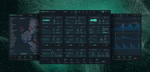 Native Instruments Absynth 6 software granular wavetable subtractive FM synthesizer