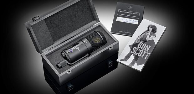 Neumann U 47 FET Bon Scott Edition studio condenser capacitor microphone