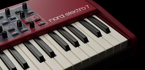 Nord Electro 7 piano synthesizer organ emulation keyboard