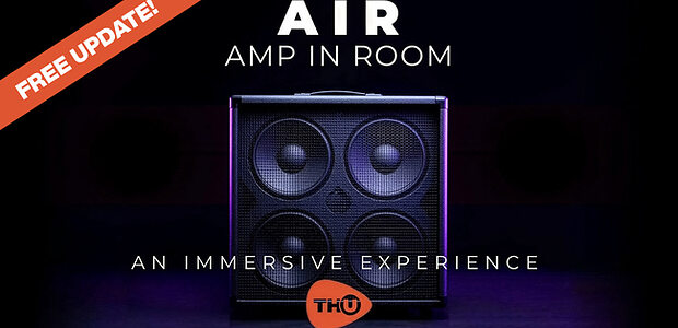 Overloud THU AIR amp simulation emulation plug-in Amp In Room technology