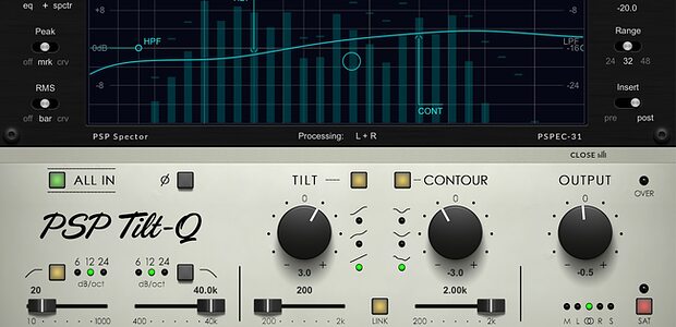 PSP Tilt-Q EQ plug-in