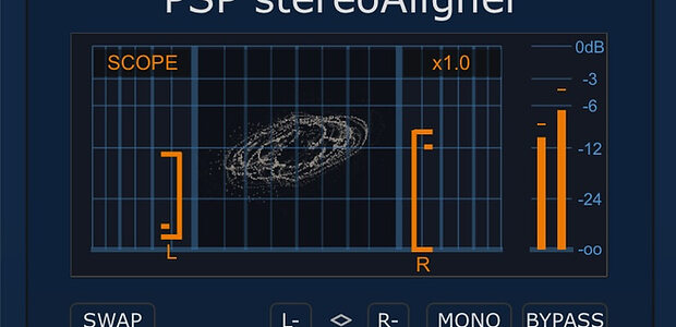 PSPaudioware PSP stereoAligner2 audio utility plug-in