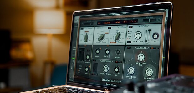 Rhodes Vari-Amp electric piano preamp amp modelling software plug-in