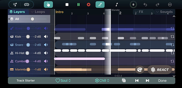 Hit'n'Mix RipX for iPhone AR DAW 3D spatial audio software