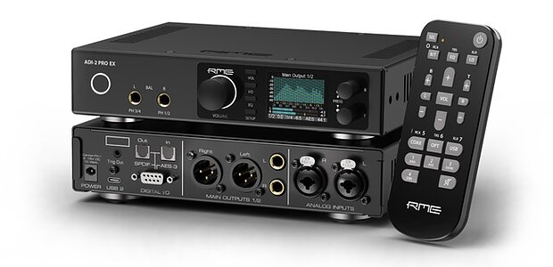 RME ADI-2 Pro EX A-D D-A reference-grade converter headphone amp