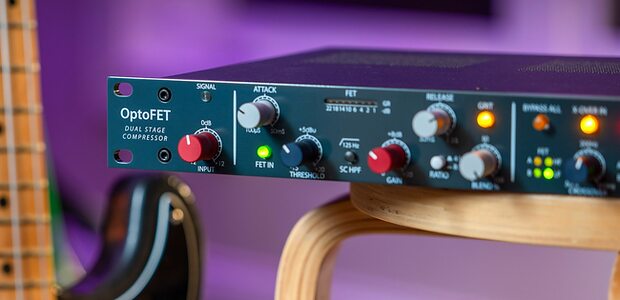 Rupert Neve Designs OptoFET dual optical FET hardware outboard compressor