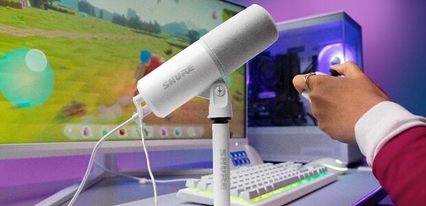Shure MV6 Gen 2 USB gaming streaming mic