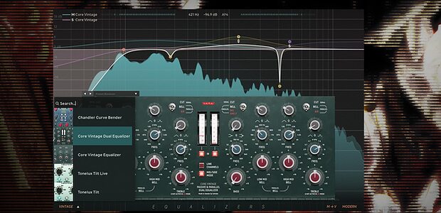 Softube Equalizers modern and vintage combined EQ plug-in
