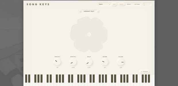 Song Athletics Song Piano grand upright Rhodes synths sample library