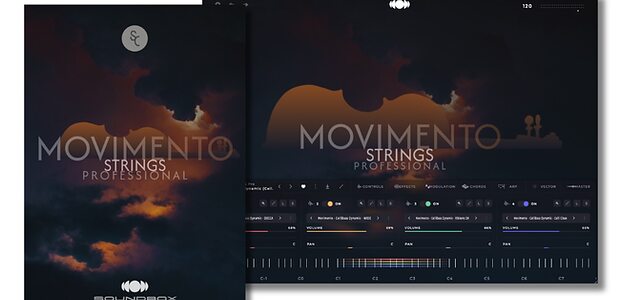 Sonora Cinematic Movimento Strings MPE chamber strings sample library