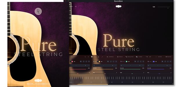 Sonora Cinematic Pure Steel Audiomodern Soundbox MPE software sampler