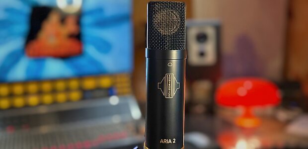 Sontronics ARIA 2 large-diaphragm valve capacitor vocal instrument microphone