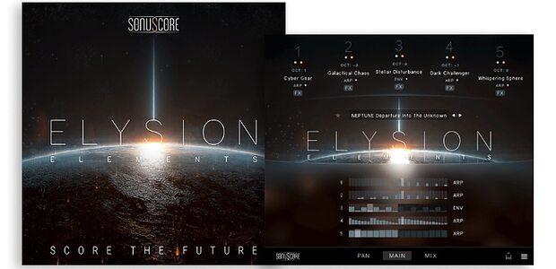 Sonuscore Elysion Elements free cinematic scoring virtual instrument sample library