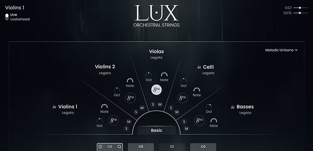 Sonuscore LUX symphonic string orchestral sample library