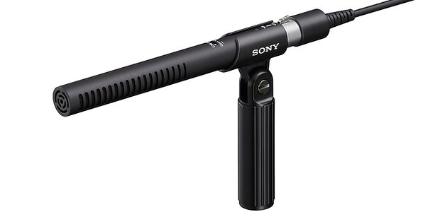 Sony ECM-778 shotgun mic boom camera production sound recording