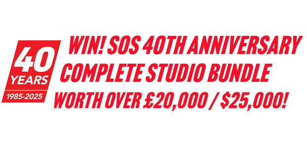 Win! SOS 40th Anniversary Complete Studio Bundle