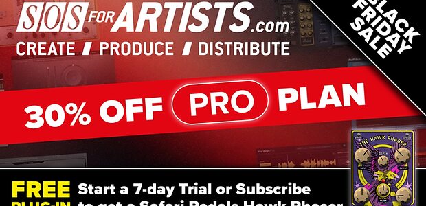 SOS FOR ARTISTS plug-in DAW samples distribution mastering subscription service