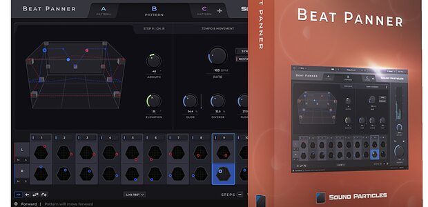Sound Particles Beat Panner step sequencer panning effect