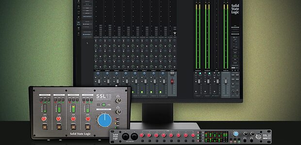SSL 360 V2.0 control surface audio interface plug-in software