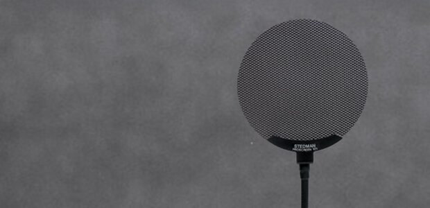 Stedman PS101 V2 microphone pop filter universal clamp mount