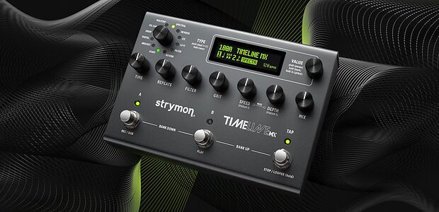Strymon TimeLine MX guitar delay effects pedal