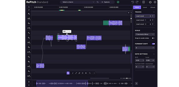 Synchro Arts RePitch 2 vocal tuning pitch-correction plug-in