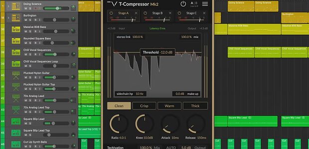 Techivation T-Compressor Mk2 multi-stage compressor plug-in