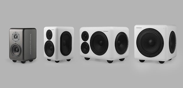 Telegrapher Carbon Fox Raccoon Panda Hippo analogue studio monitors