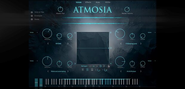 Tracktion Channel Robot Atmosia 3 ambient cinematic soundscape virtual instrument