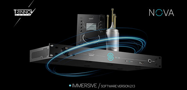 Trinnov Nova Immersive room-correction hardware Dolby Atmos support