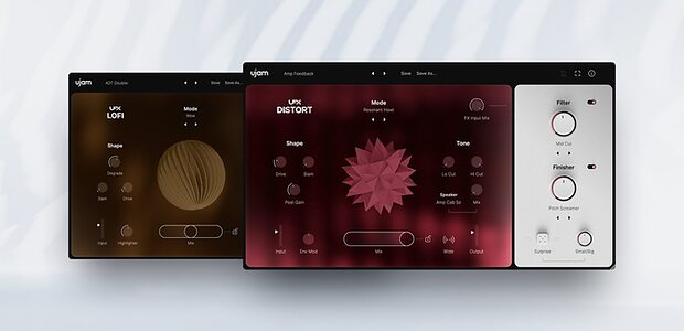 UJAM UFX Series Lofi Distort audio effects plug-ins