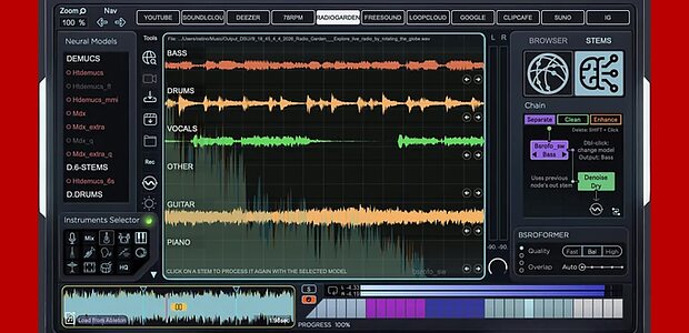 VSTOPIA Dynamic Split Module Ableton Live 12 Max for Live stem separation device