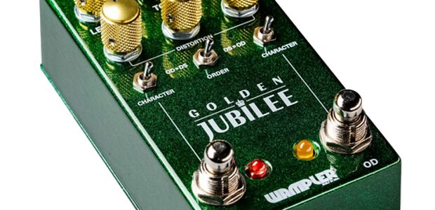 Wampler Golden Jubilee guitar overdrive distortion pedal