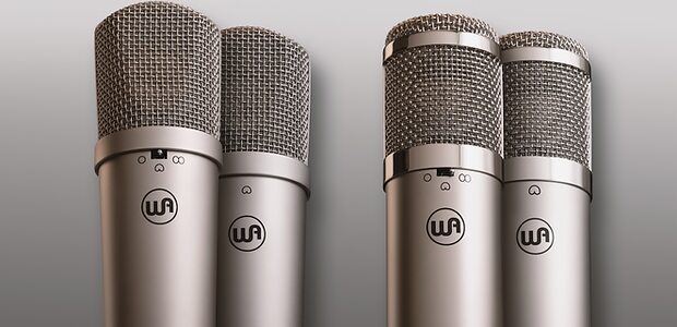 Warm Audio Jr Series Jr Studio Essentials WA-47jr WA-87jr U47 U87 inspired microphones