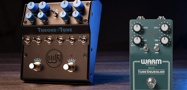 Warm Audio Tube Squealer Throne of Tone Tube Screamer Bluebreaker King of Tone effects pedal recreation