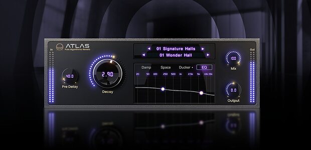 Waves Atlas Reverb algorithmic effects plug-in 