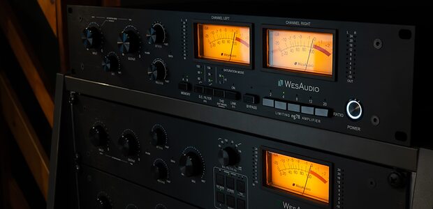Wes Audio ng78 analogue stereo FET compressor digital plug-in recall