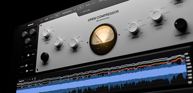 Woodstock Audio Open Compressor educational audio compression dynamic processor plug-in