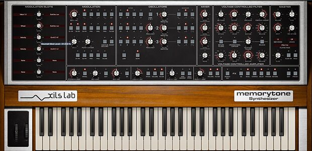 XILS Lab MemoryTone Moog Memorymoog software synthesizer emulation plug-in