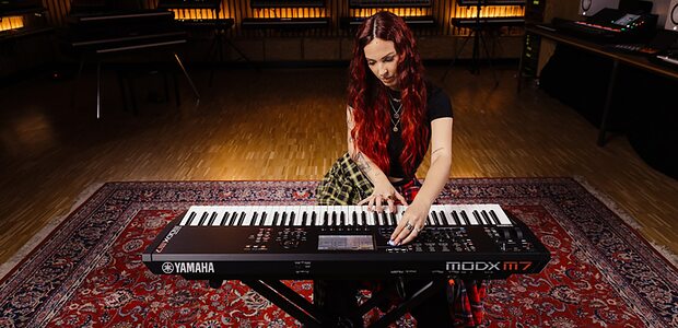 Yamaha MODX M stage studio synthesizers