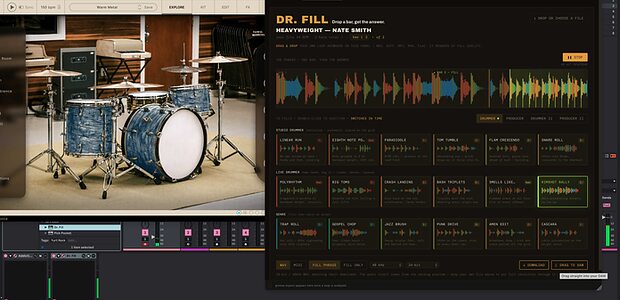 Yurt Rock Dr. Fill drum fill sample library