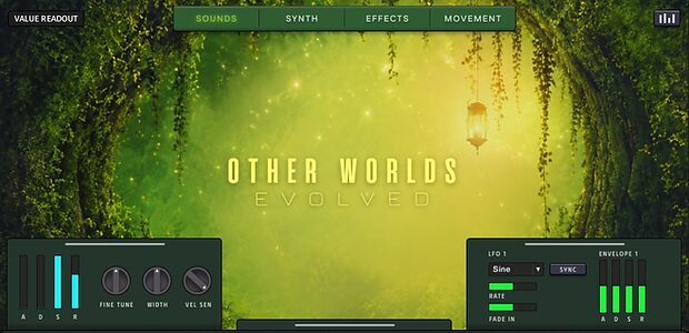 Zero G Other Worlds Evolved cinematic soundscape sample library