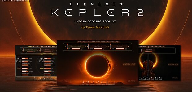 Zero G Elements Kepler 2 hybrid scoring virtual instrument