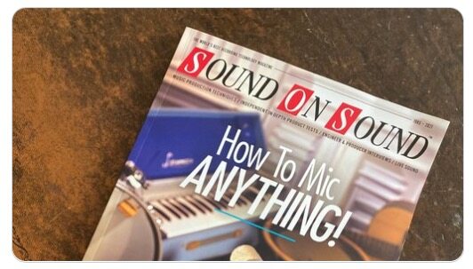 SOS March 2021 magazine on floormat.