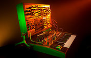 Arturia RackBrute 6U pictured with MiniBrute 2
