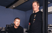 DJ/dance producer John Digweed (left) and collaborator Nick Muir. DJ/dance producer John Digweed (left) and collaborator Nick Muir.