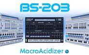 Born Second BS-203 Roland TB-303 MR-202 virtual instrument acid bass