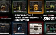 EastWest Black Friday 2025 ComposerCloud+ sample libraries virtual instruments